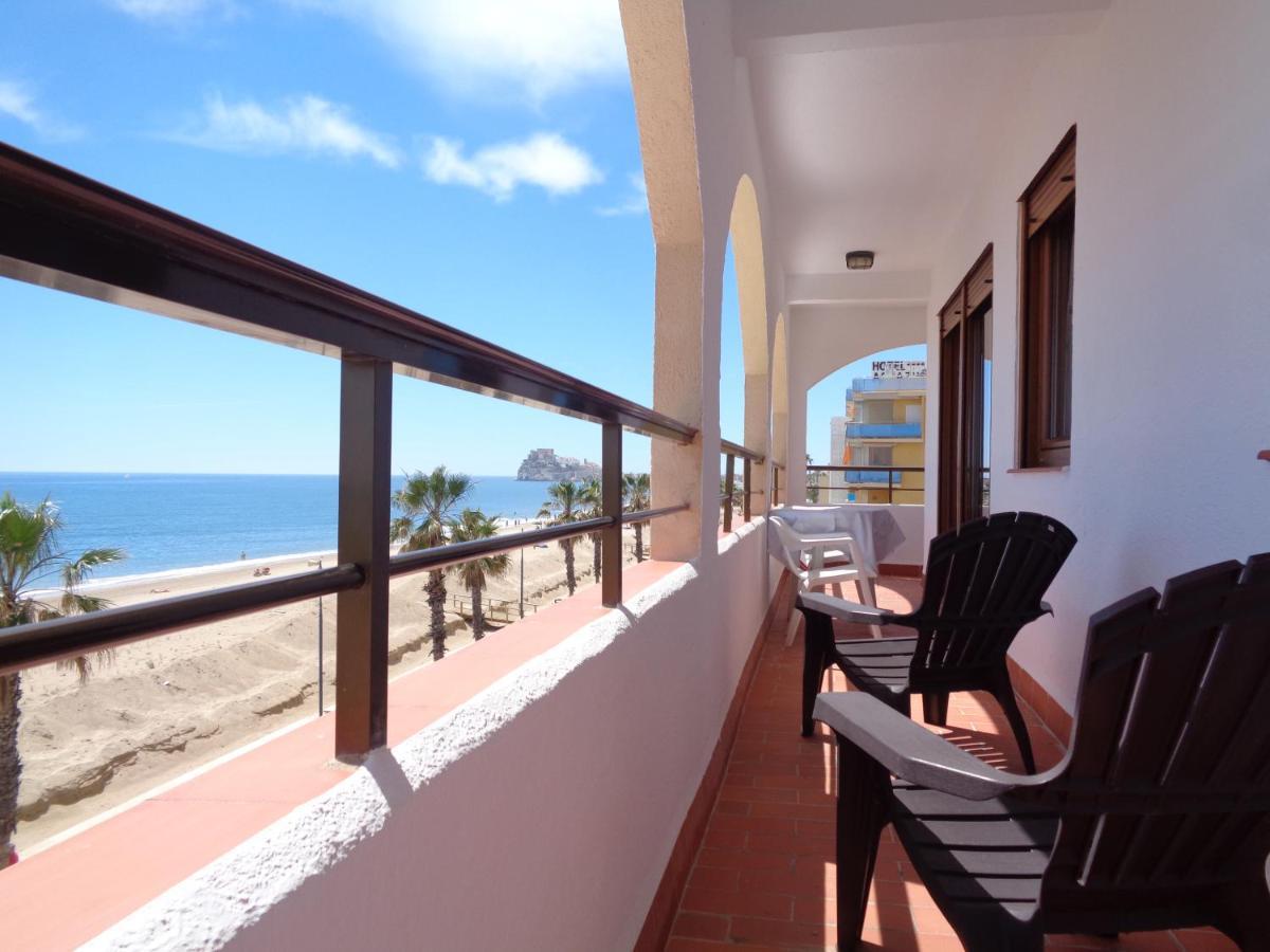 Primera Linea De Playa, Ada Benedicto Xiii, Aire Acondicionado, Wifi, Parking Peñíscola Eksteriør bilde