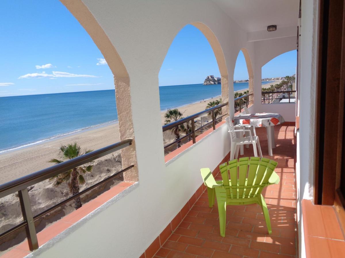 Primera Linea De Playa, Ada Benedicto Xiii, Aire Acondicionado, Wifi, Parking Peñíscola Eksteriør bilde