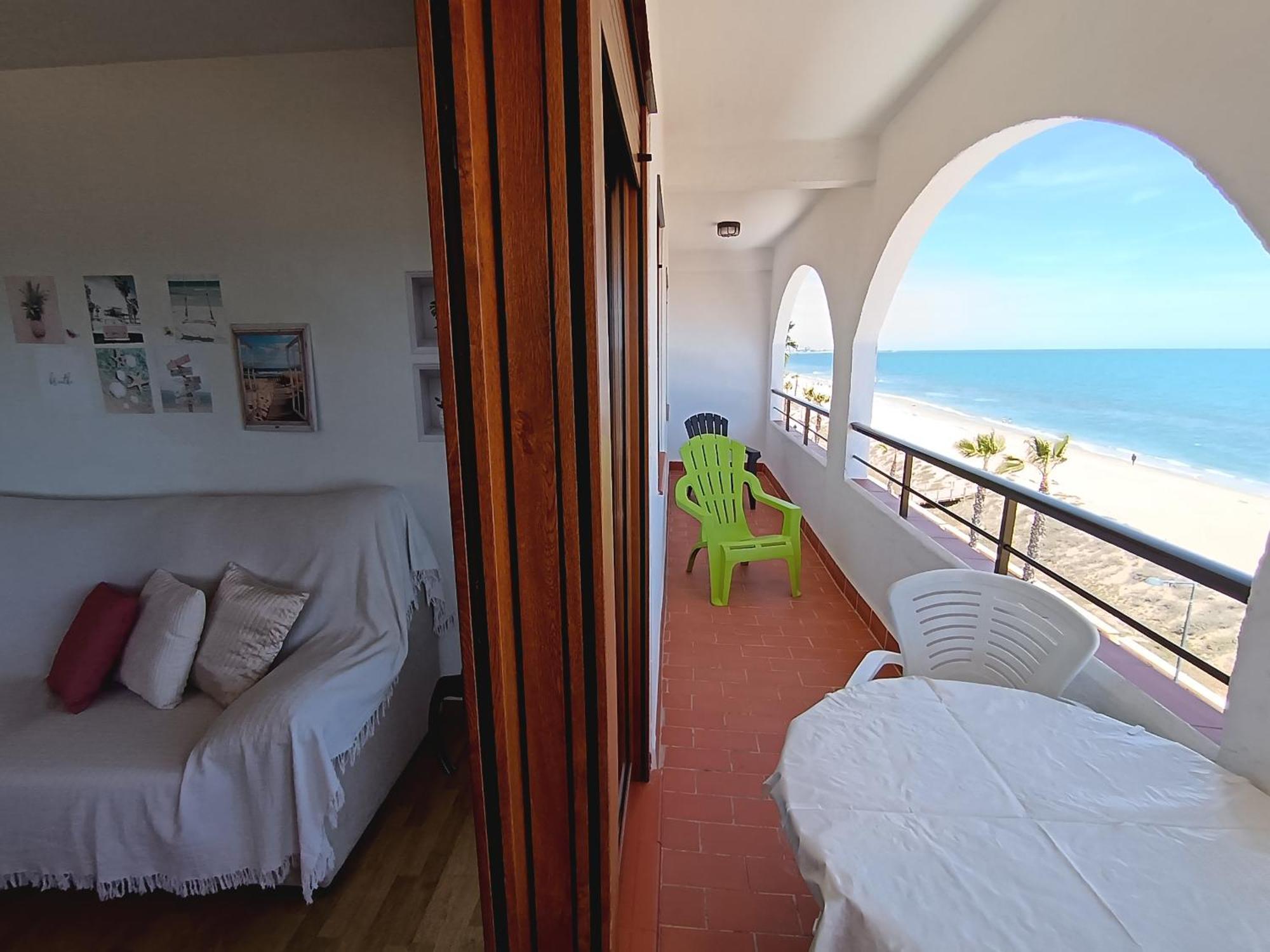 Primera Linea De Playa, Ada Benedicto Xiii, Aire Acondicionado, Wifi, Parking Peñíscola Eksteriør bilde