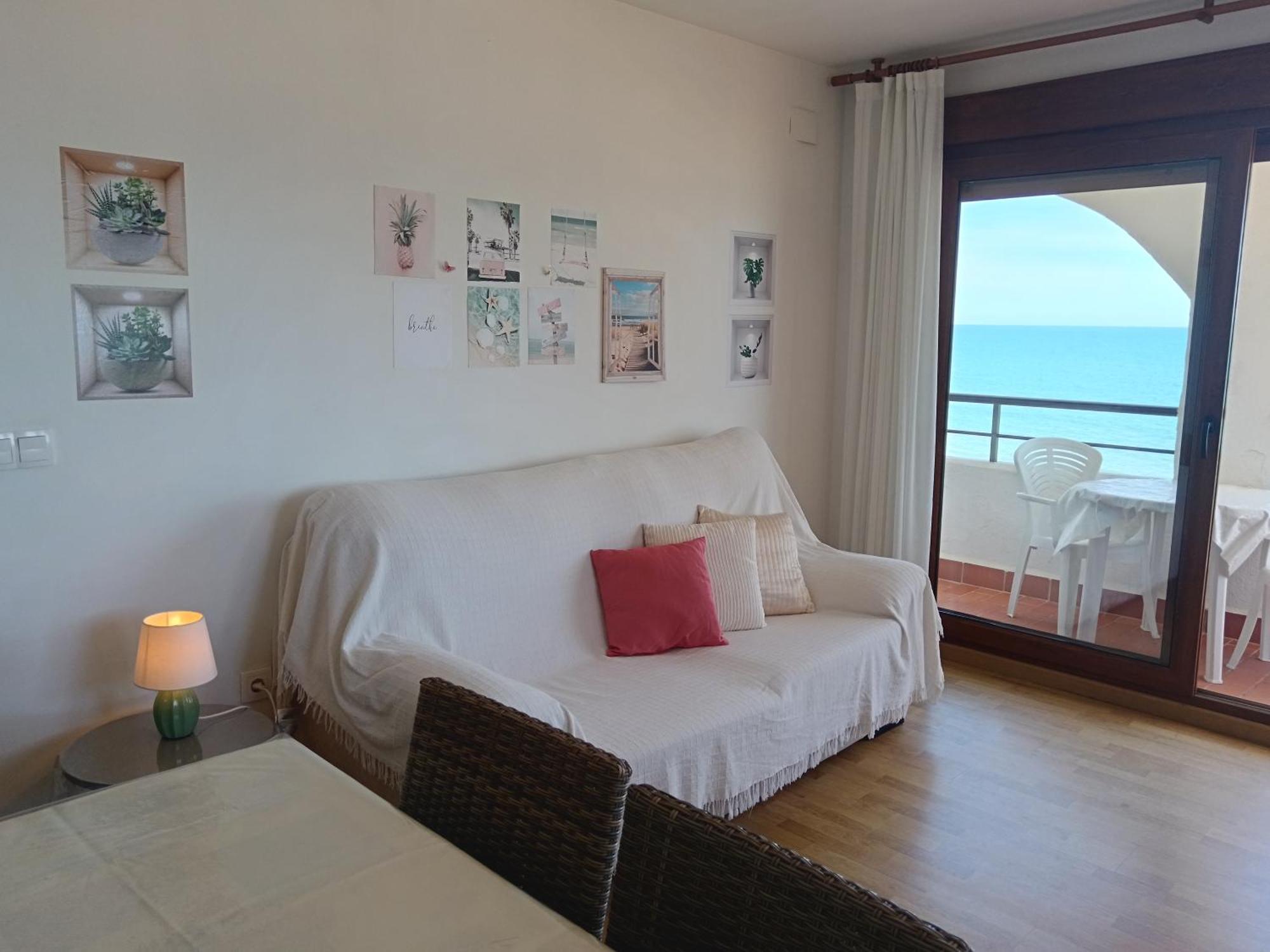 Primera Linea De Playa, Ada Benedicto Xiii, Aire Acondicionado, Wifi, Parking Peñíscola Eksteriør bilde